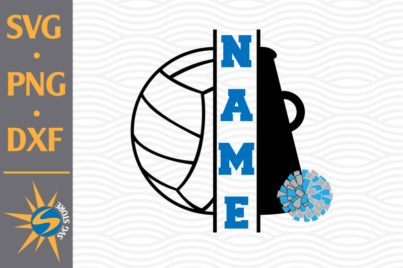 split-megaphone-volleyball-svg-png-dxf-digital-files-include