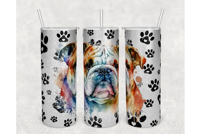 english-bulldog-tumbler-wraps-bundle-20-oz-skinny-tumbler-png-files