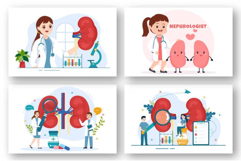 12-nephrologist-vector-illustration