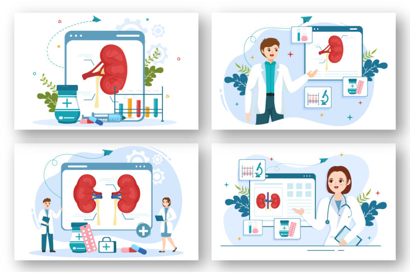 12-nephrologist-vector-illustration