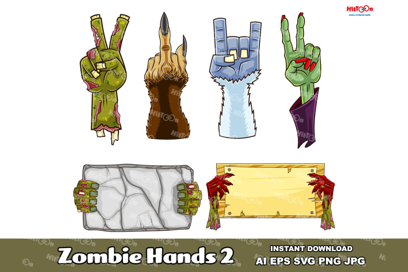 halloween-cartoon-zombie-hands-2-vector-hand-drawn-collection