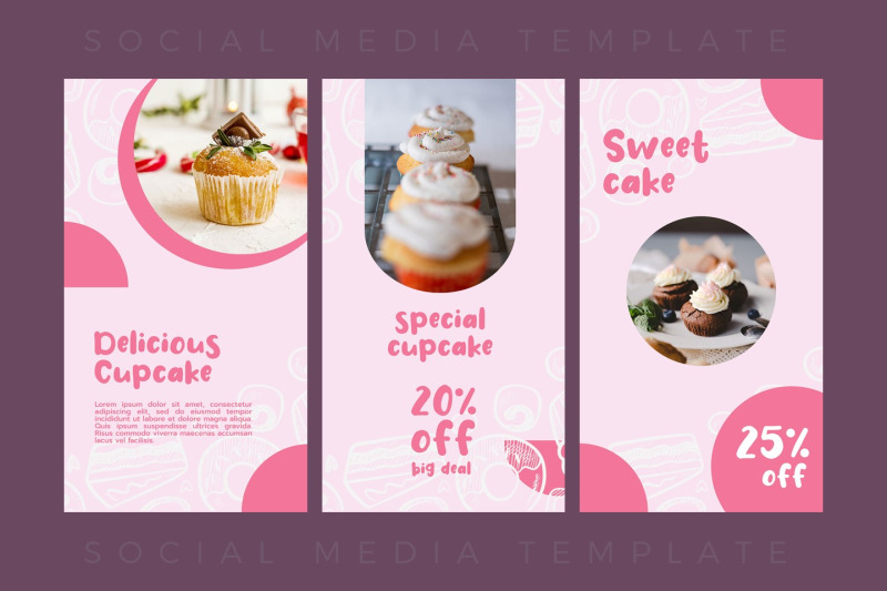 cupcake-instagram-story-template