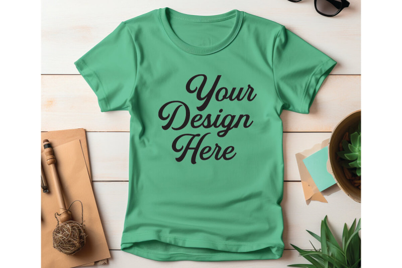 bella-canvas-3001-t-shirt-mockups-bella-canvas-girl-mockups-digital