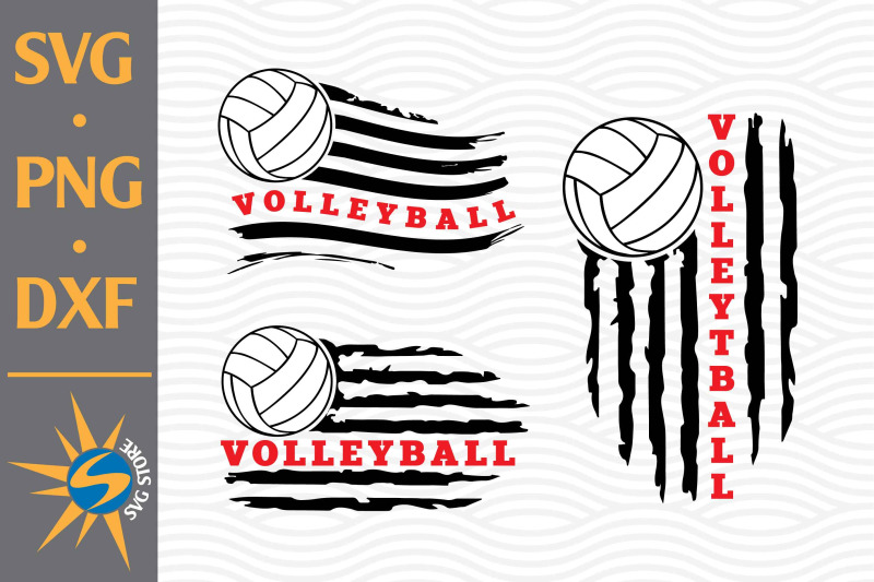 volleyball-us-flag-svg-png-dxf-digital-files-include