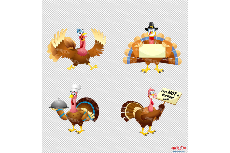 turkey-cartoon-mascot-character-flat-design-1-vector-collection