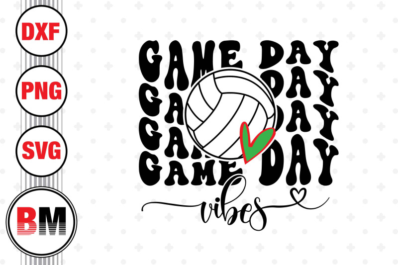 game-day-volleyball-vibes-svg-png-dxf-files