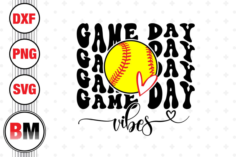 game-day-softball-vibes-svg-png-dxf-files