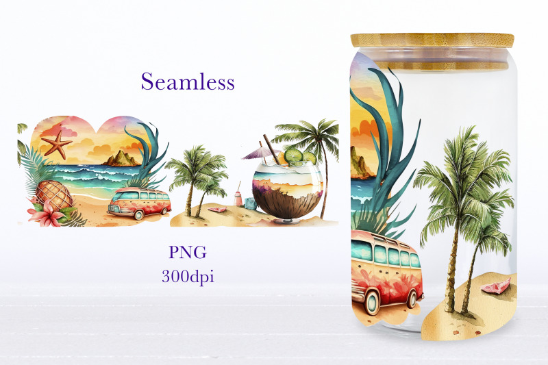 summer-glass-can-wrap-beach-van-libbey-can-sublimation-png