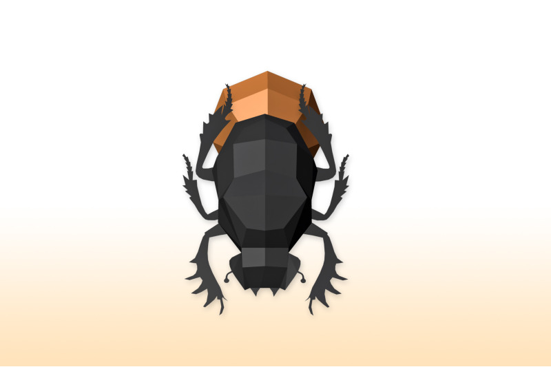 diy-scarab-beetle-3d-papercraft