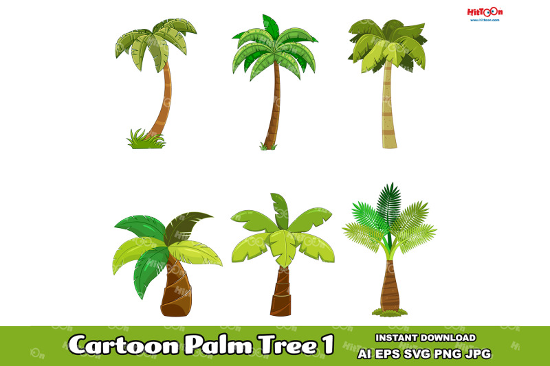 cartoon-different-tropical-palm-tree-1-vector-hand-drawn-collection