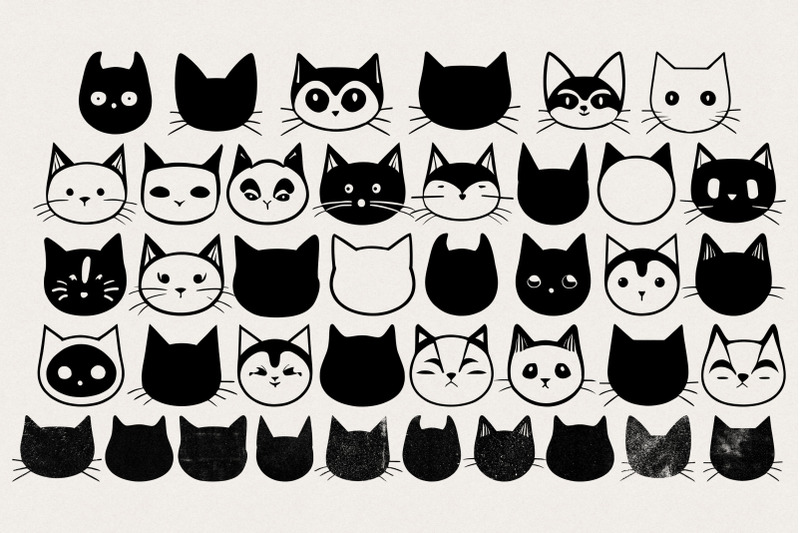 cat-faces-png-files-and-brushes