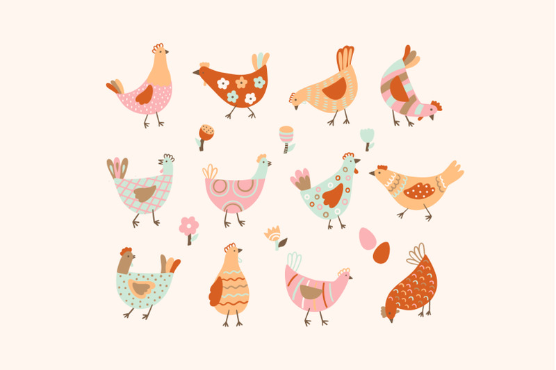 chicken-amp-hen-easter-collection
