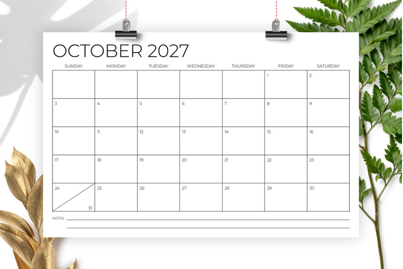 2027-11x17-calendar-template