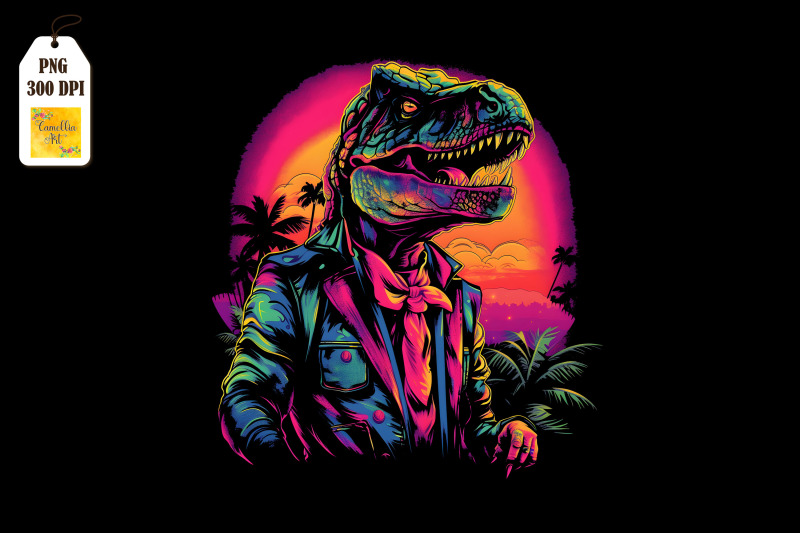 synthwave-retro-dinosaur-t-rex-20