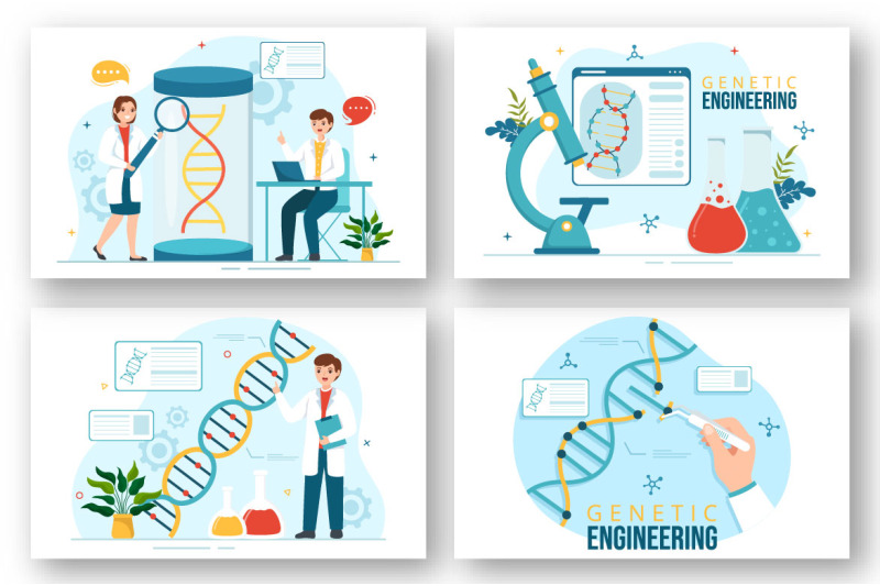 13-genetic-engineering-and-dna-modifications-illustration