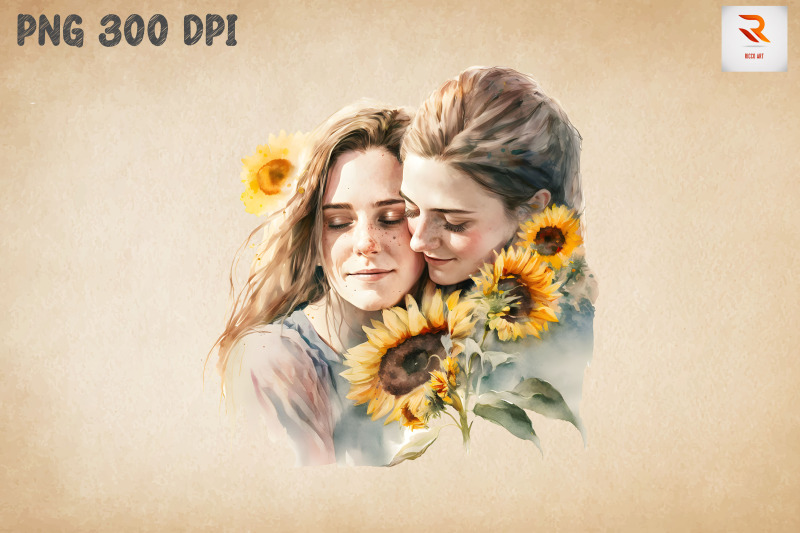 beautiful-mother-amp-daughter-sunflower-6