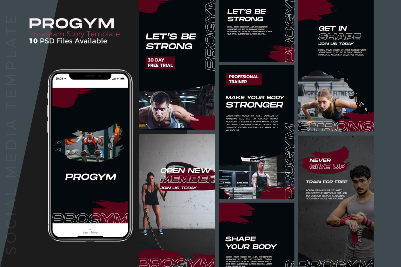 progym-sport-instagram-story-template