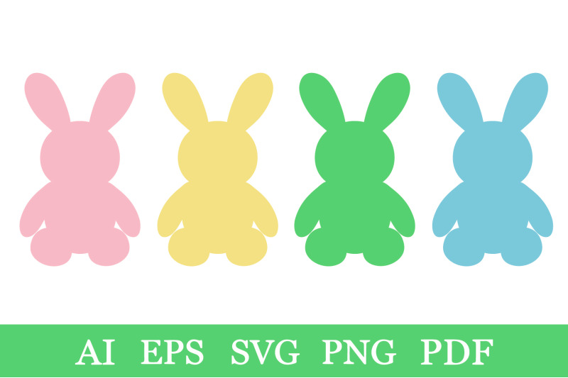 bunny-silhouette-bunny-svg-easter-bunny-sublimation