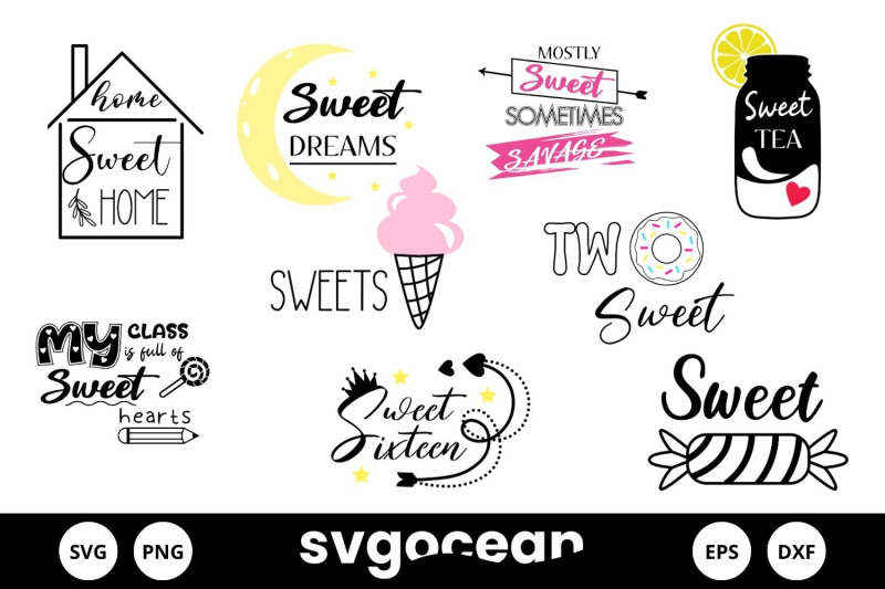 sweet-svg-bundle-clipart-silhouette-cut-files