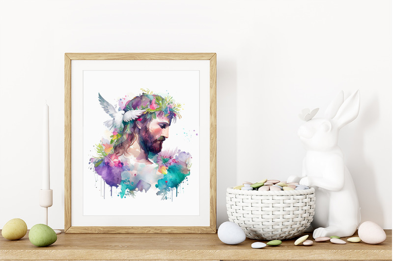 jesus-christ-vintage-watercolor-clipart