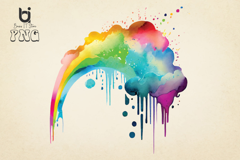 watercolor-rainbow-clipart-sublimation-png-bundle