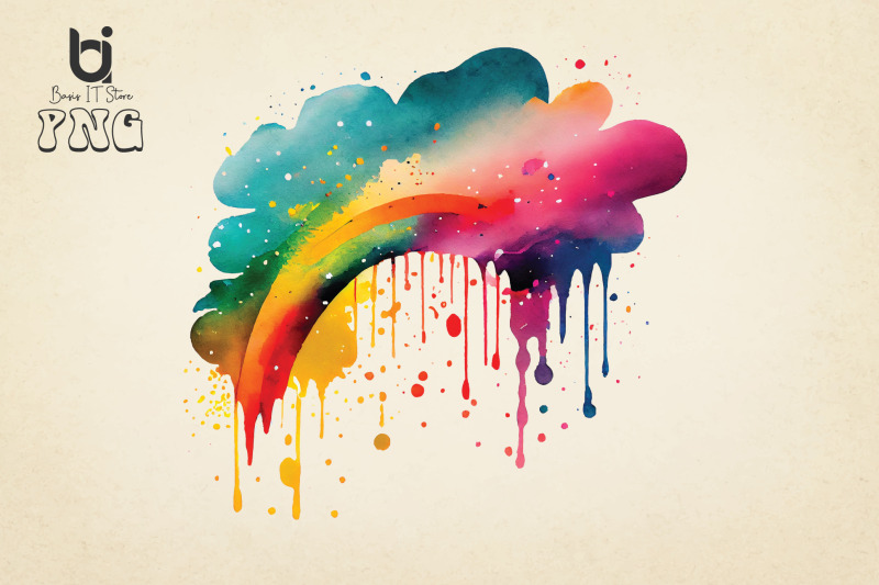 watercolor-rainbow-clipart-sublimation-png-bundle