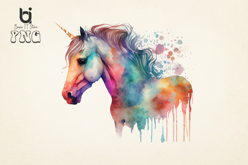 unicorn-fairy-watercolor-sublimation-bundle-png-clipart