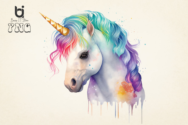 unicorn-fairy-watercolor-sublimation-bundle-png-clipart