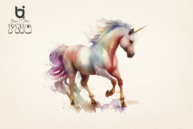 unicorn-fairy-watercolor-sublimation-bundle-png-clipart