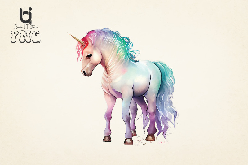 unicorn-fairy-watercolor-sublimation-bundle-png-clipart