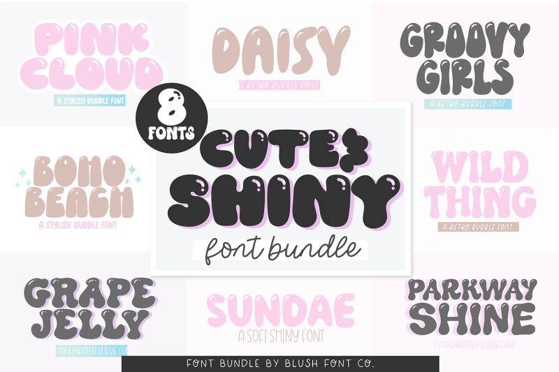 cute-and-shiny-retro-font-bundle