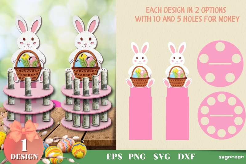 easter-money-cake-holder-layered-svg