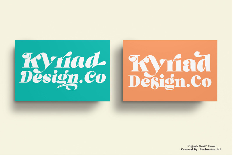 pigura-modern-serif-typeface