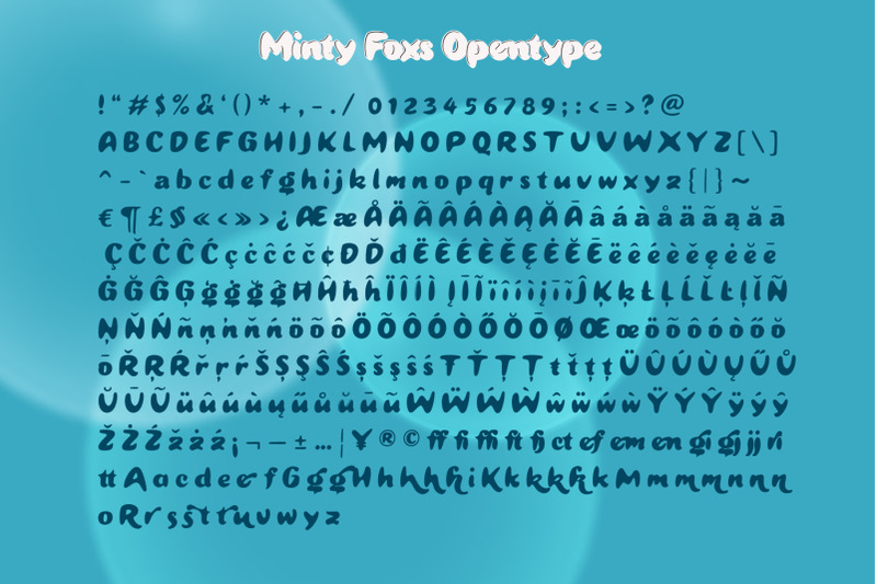minty-foxs-layered-font