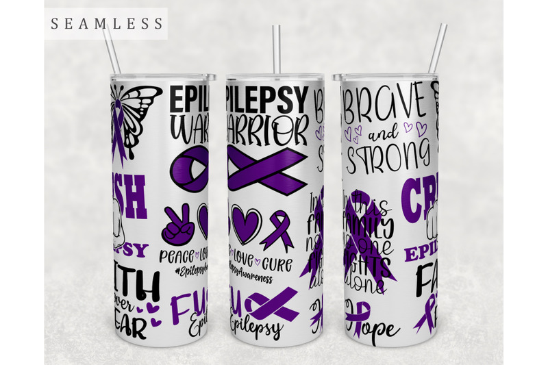 epilepsy-awareness-tumbler-wrap-20-oz-skinny-tumbler-epilepsy-png