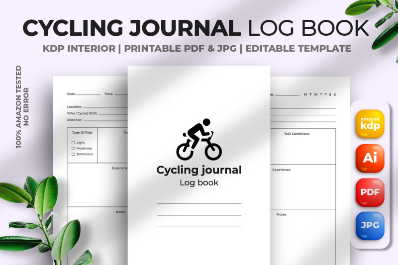 cycling-journal-log-book-kdp-interior