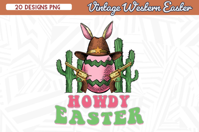 howdy-easter-vintage-cowboy-egg-western