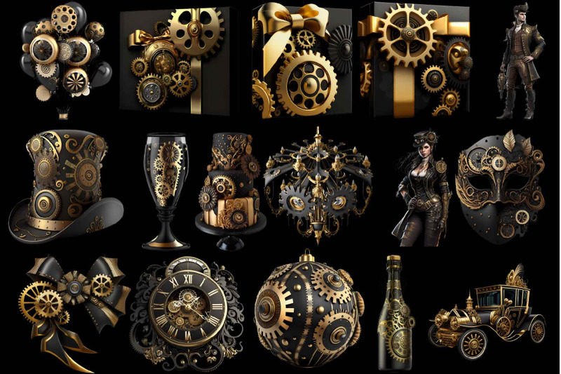 steampunk-new-year-clipart-victorian-gothic-clip-art-png