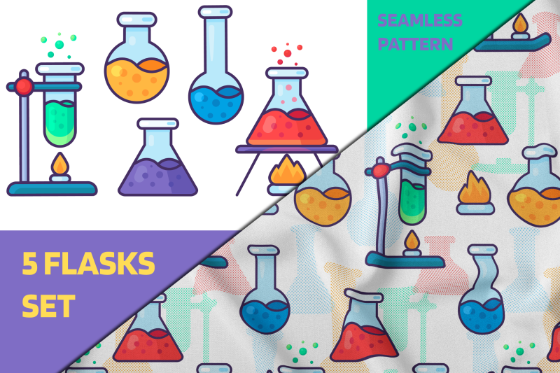 chemistry-flasks-set