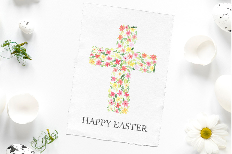 watercolor-floral-easter-cross-clipart