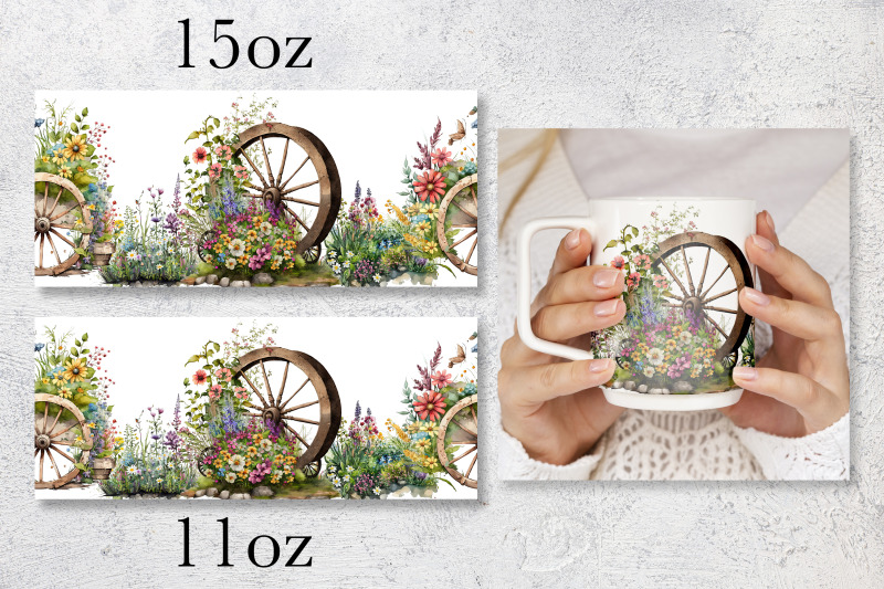 spring-mug-wrap-design-garten-boots-mug-sublimation-png