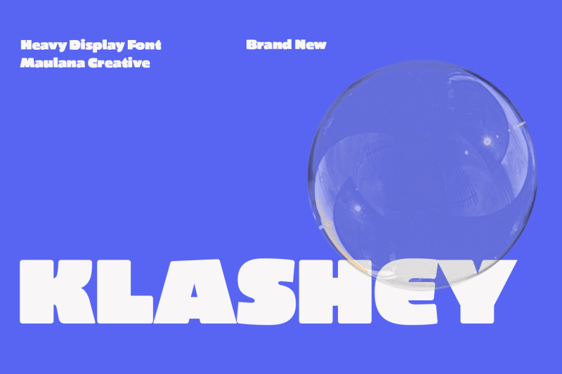 klashey-decorative-heavy-display-font