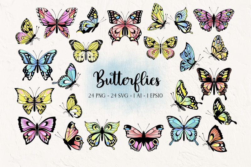 24-decorative-butterflies-svg