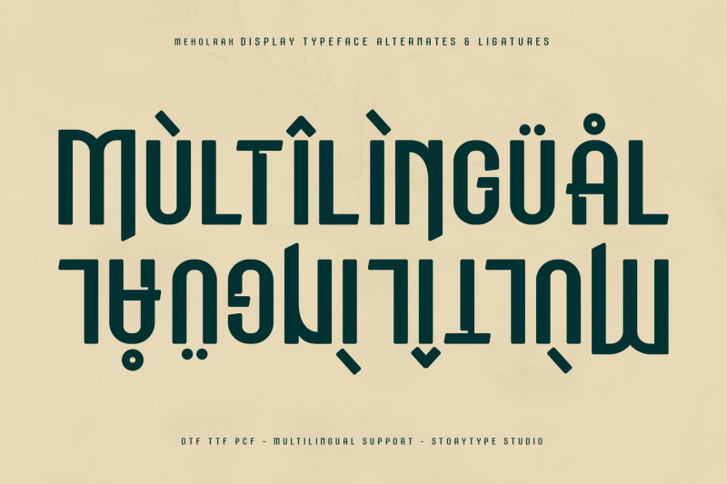 meholrax-typeface