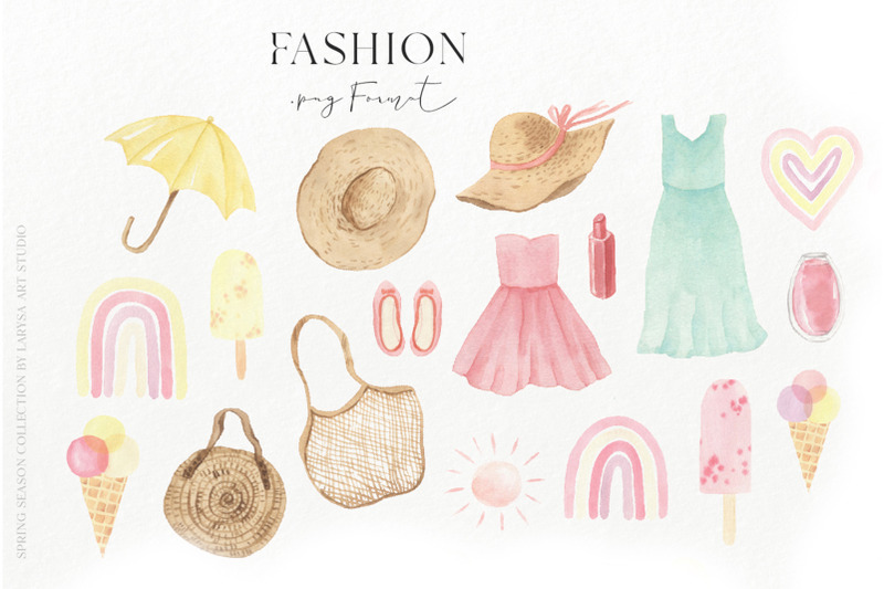 watercolor-spring-fashion-png-clipart