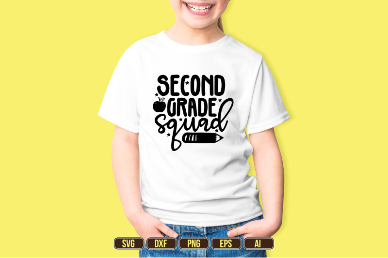 second-grade-squad-svg