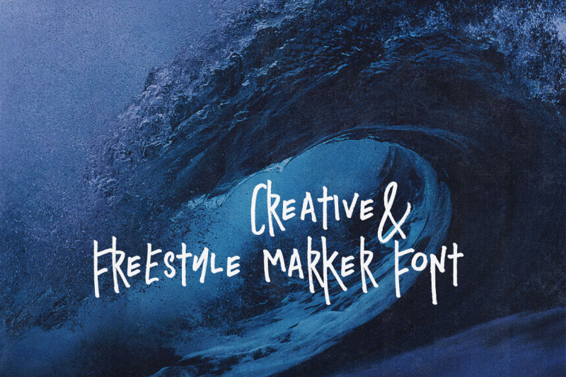 blue-dream-crazy-handwritten-font