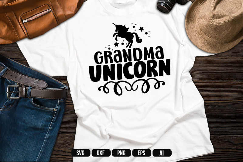 grandma-unicorn-svg