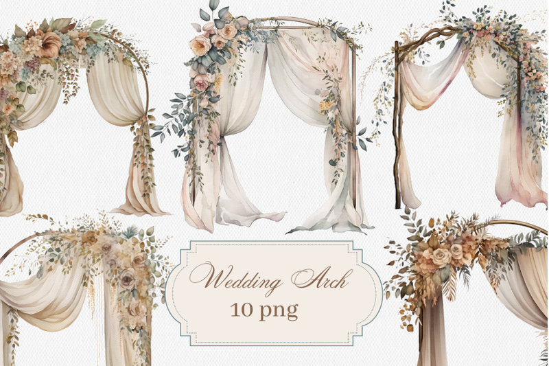 watercolor-wedding-clipart-includes-wedding-arches-png-files