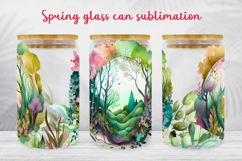 spring-forest-glass-can-wrap-landscape-libbey-sublimation